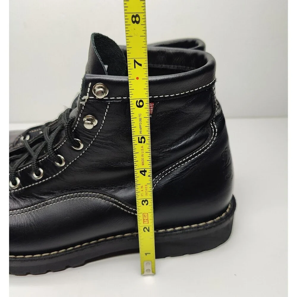 Danner Bull Run 105 Black Mountain Boots Size 10 EE Made In USA Vibram